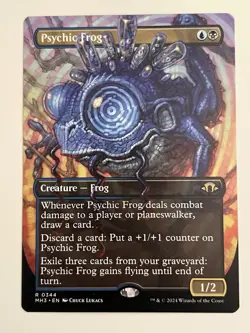 Psychic Frog (Borderless) Modern Horizons 3 Regular NM 0345 - Image 1