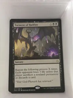 Torment of Hailfire - R from Hour of Devastation #77 - in LP-NM condition - Image 1
