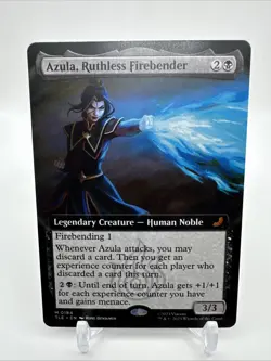 Azula, Ruthless Firebender (Extended Art) MTG Avatar: The Last Airbender NM - Image 1