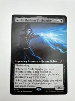 Azula, Ruthless Firebender (Extended Art) MTG Avatar: The Last Airbender NM - Image 3