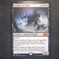 Cavalier of Night - Core Set 2020 / M20 (MTG) - Image 1