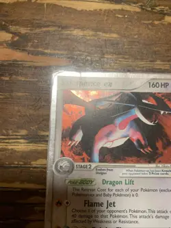 Pokemon Salamence ex 103/107 Deoxys Holo HEAVY PLAY - Image 4