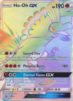 Pokemon TCG HO-OH GX Sun & Moon Sm80 Promo Mint Condition - Image 1