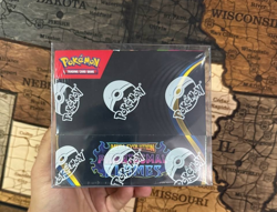 Pokemon TCG Phantasmal Flames Booster Box Factory Sealed w/Acrylic case - Image 1