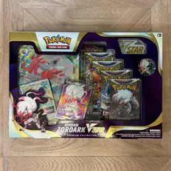 Pokemon TCG Hisuian Zoroark VSTAR Premium Collection Box 2022 | New/Sealed - Image 1