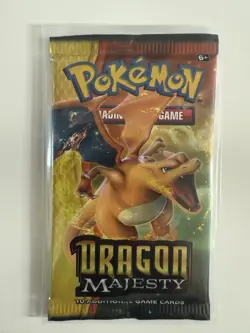 Pokemon Dragon Majesty Booster Pack Sealed - Image 1