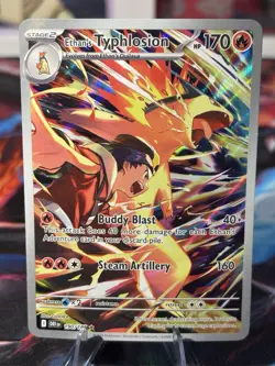 Pokemon 2025 SV Destined Rivals Ethan’s Typhlosion 190/182 IR Near Mint - Image 1