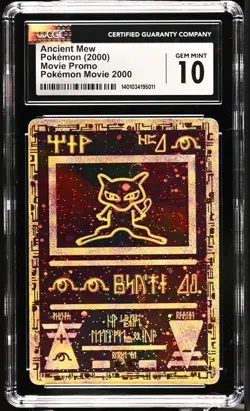 🌀✨ CGC GEM MINT 10 | Ancient Mew Movie Promo | Pokemon 2000 - Image 1