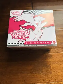 Pokemon TCG Scarlet & Violet White Flare Elite Trainer Box Factory Sealed ETB - Image 1