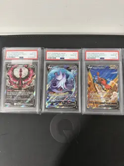 Pokemon TCG Galarian Articuno Zapdos Moltres Set PSA 10 Chilling Reign - Image 1