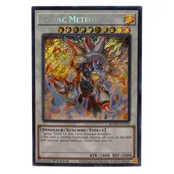 YuGiOh! Jurrac Meteor (Secret Rare) BLMM-EN150 1st Edition NM Battles of Legend - Image 1