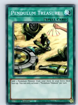 Pendulum Treasure Super Rare 1st Edition DAMA-EN068 LP - Image 1