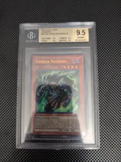 Yu-Gi-Oh! TCG Exodia Necross Dark Crisis DCR-EN020 Unlimited Ultra Rare BGS 9.5 - Image 1