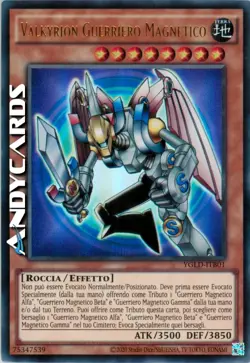 VALKYRION GUERRIERO MAGNETICO • (The Magna Warrior) • Ultra R • YGLD ITB01 • Unl - Image 1