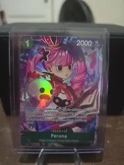 One Piece CCG Perona Alt Art OP12-034 SR Legacy of the Masters - Image 1