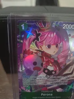 One Piece CCG Perona Alt Art OP12-034 SR Legacy of the Masters - Image 2