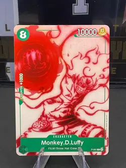 2024 One Piece #P-061 Monkey D Luffy Starter Deck Green - Image 1