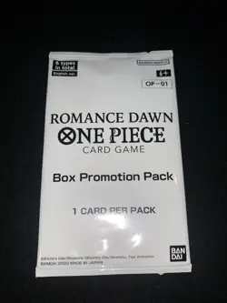 One Piece OP-01 Romance Dawn Box Promotion Pack Factory Sealed NEW - Image 1