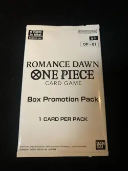 One Piece OP-01 Romance Dawn Box Promotion Pack Factory Sealed NEW - Image 3