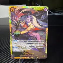 Crocodile - OP14-120 - SECRET RARE - One Piece: The Azure Sea's Seven - Image 1