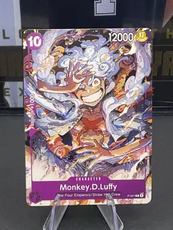 Monkey D Luffy P-041 Starter Deck 18: Purple Monkey D Luffy Limited Promo - Image 1