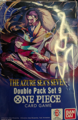 One Piece TCG: Double Pack Set 9 The Azure Sea's Seven - FACTORY SEALED! - Image 4