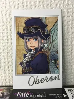 Oberon Portrait Card Fate grand order FGO Expo Fes 9th - Image 1