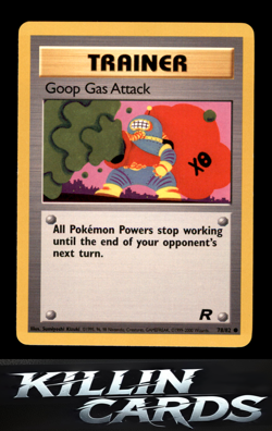 Goop Gas Attack 78/82 Common Team Rocket Pokemon Card NM - Image 1