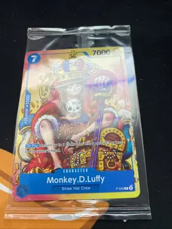 Monkey.D.Luffy (Convention Promo 2024) P-043 One Piece Promotion Cards Sealed - Image 2