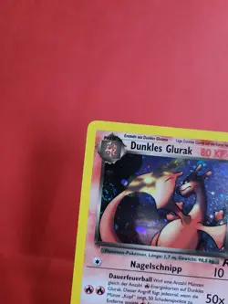 Pokemon Karte/card Dark Charizard Dunkles Glurak 4/82 SWIRL Rocket Excellent++ - Image 2