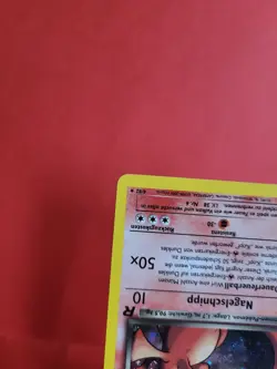 Pokemon Karte/card Dark Charizard Dunkles Glurak 4/82 SWIRL Rocket Excellent++ - Image 4