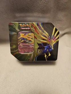 Pokemon TCG Azure Legends Tin - Xerneas Ex Foil Promo Card 5 TCG Packs ✅ - Image 1