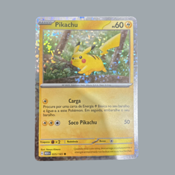 Card Pokemon Portuguese - Pikachu 025/165 (MEW PT) Mc Donalds Promo Low Pop - Image 2