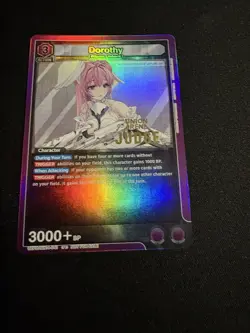 Union Arena Nikke Goddess Of Victory Dorothy UEPR/NIK-1-041 Judge Foil Card NM - Image 1