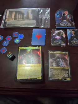 Magic the Gathering Doctor Who Masters of Evil Commander deck, unplayed! - Image 3