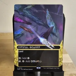 Crystal Quarry (010) Borderless Edge of Eternities: Stellar Sights EOS MTG Magic - Image 1