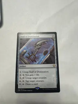 Magic the Gathering Staff of Domination Artifact Colorless - Image 1