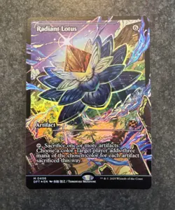 Radiant Lotus Showcase FOIL 0406-Magic the Gathering: Aetherdrift-NM - Image 1
