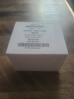 MTG Welcome Deck Box of (10) Starter Decks Unused (2) of Each Color - Image 2