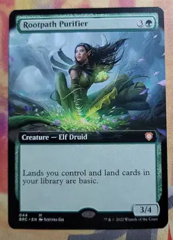Rootpath Purifier (Extended Art) MTG Commander: Brothers' War (BRC) (NM) - Image 1