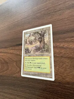Magic The Gathering MTG Fifth Edition Havenwood Battleground NM - Image 3