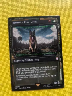 Dogmeat, Ever Loyal Showcase - Fallout 0340 MTG - Image 1