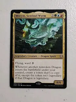 Miirym, Sentinel Wyrm Commander Legends: Battle for Baldur's Gate Regular MTG - Image 1