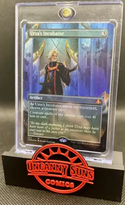 TCG - MTG: Urza's Incubator - Dominaria Remastered - Borderless Foil - Image 1
