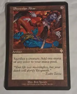 Phyrexian Altar (Invasion) Excellent Condition. - Image 1