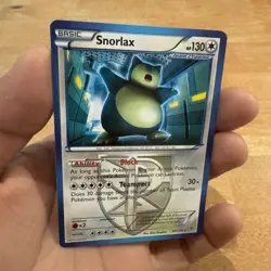 Pokemon TCG Snorlax 101/135 Plasma Storm NM - Image 3