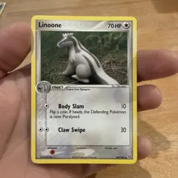 Pokemon TCG 2005 Emerald Ex Linoone 34/106 Uncommon Regular Non Holo Near Mint - Image 1