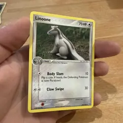 Pokemon TCG 2005 Emerald Ex Linoone 34/106 Uncommon Regular Non Holo Near Mint - Image 2