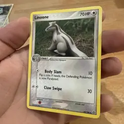 Pokemon TCG 2005 Emerald Ex Linoone 34/106 Uncommon Regular Non Holo Near Mint - Image 3