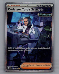 Professor Turo's Scenario 257/182 - Pokemon TCG Paradox Rift Illustration NM - Image 1